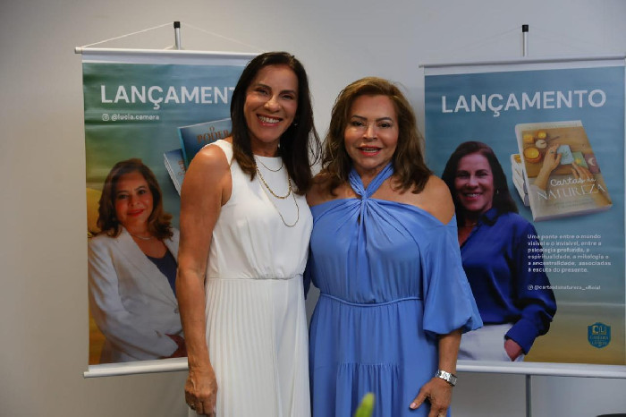 Lúcia Câmara e Silvia Câmara Martinez promovem lançamento de seus livros em Fortaleza :: Blog Simbora lá?