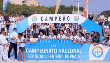 Sandgames Figueira é campeão nacional Feminino de Futebol de Praia - Futebol de Praia