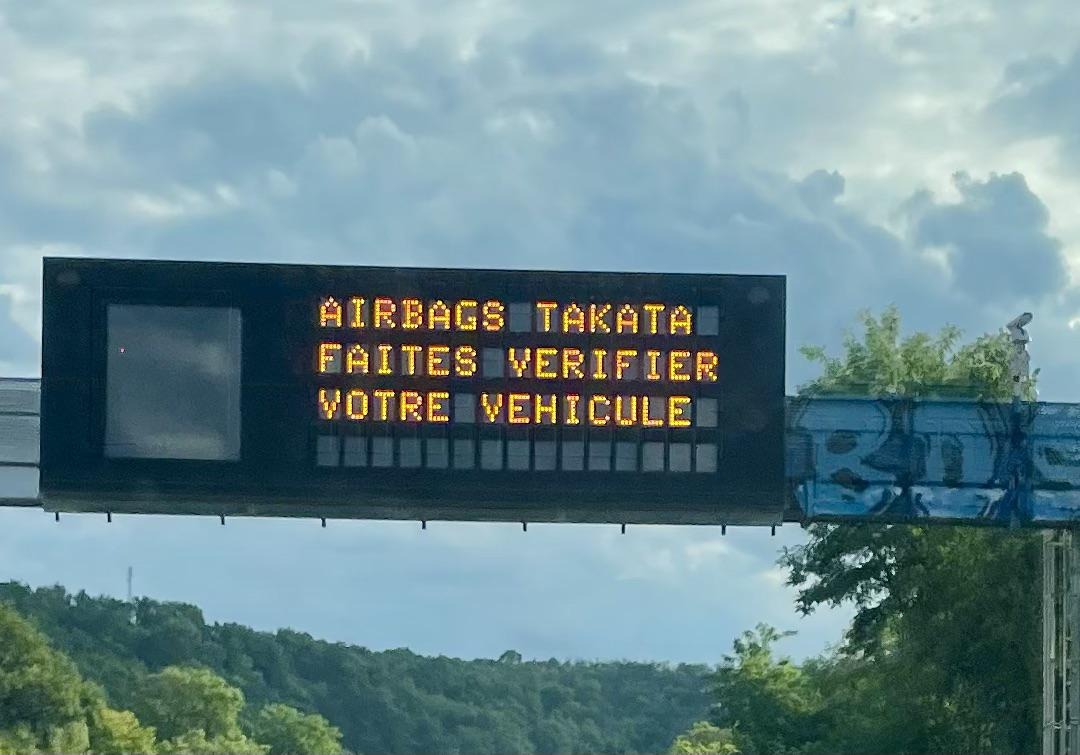 França reage com ordem inédita aos airbags defeituosos da Takata