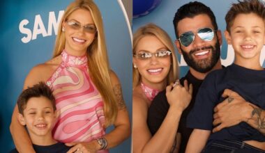 Andressa Suita encanta ao mostrar fotos da festa de aniversário do filho caçula