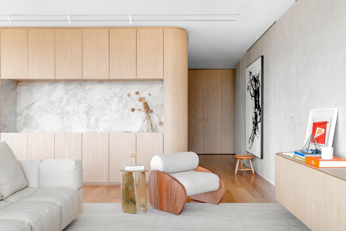 Casal de arquitetos revela o segredo para projetar o próprio apartamento com harmonia | Apartamentos