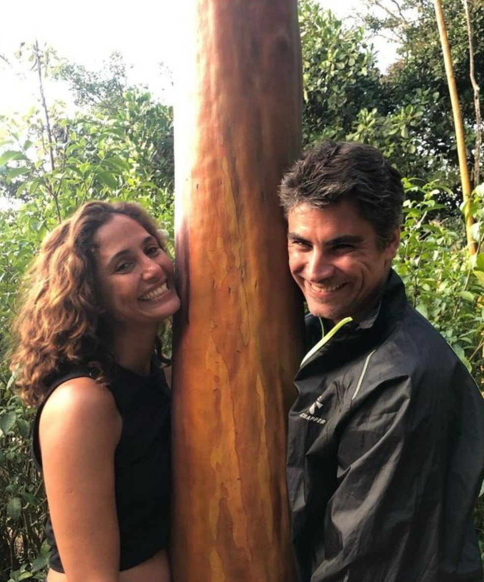 Camila Pitanga e o namorado, Patrick Pessoa — Foto: Reprodução/Instagram