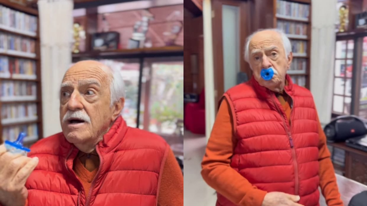 Ary Fontoura surge de chupeta e opina sobre nova tendência entre adultos: "Loucura"