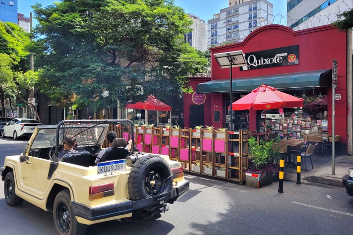 Livraria Quixote fica na Savassi, em Belo Horizonte