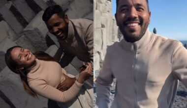 Casal de baianos cruza com fotógrafo na Islândia e encontro inusitado viraliza; assista