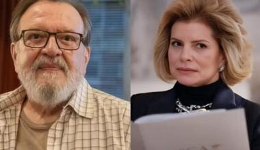 Bartolomeu (Luís Melo) e Odete (Débora Bloch) em