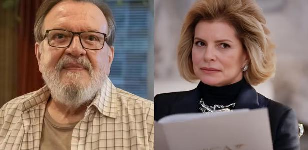 Bartolomeu (Luís Melo) e Odete (Débora Bloch) em