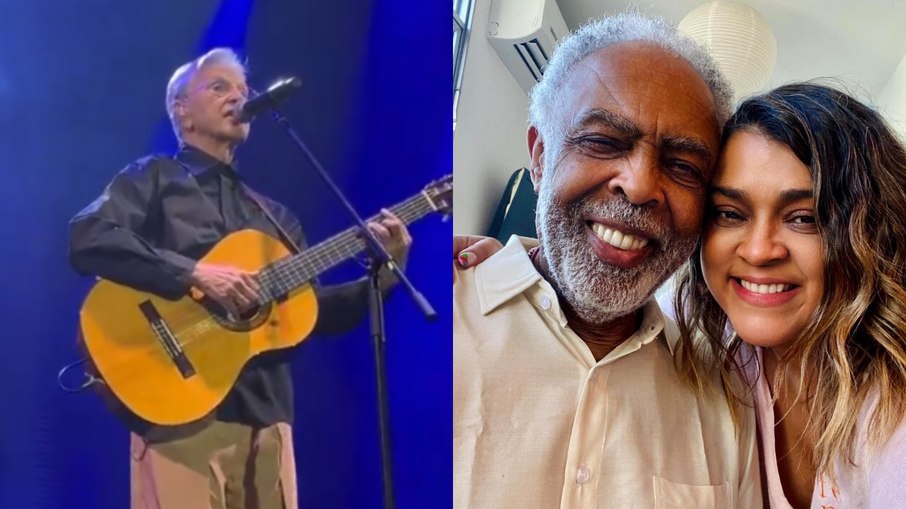Caetano Veloso homenageia Gilberto e Preta Gil