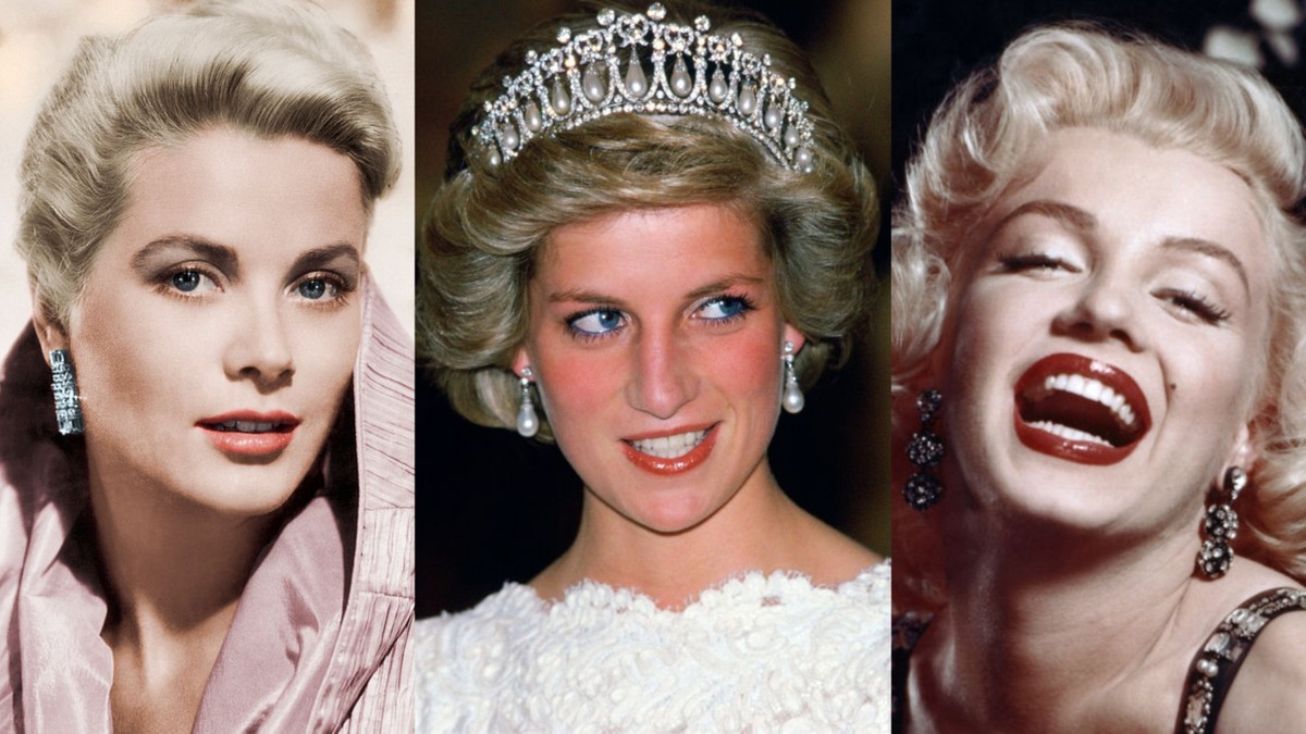 Como estariam hoje Marilyn Monroe, Grace Kelly e princesa Diana com os procedimentos estéticos modernos