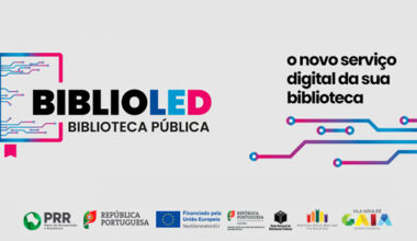 BiblioLED chega a Gaia com empréstimo gratuito de livros digitais e audiolivros