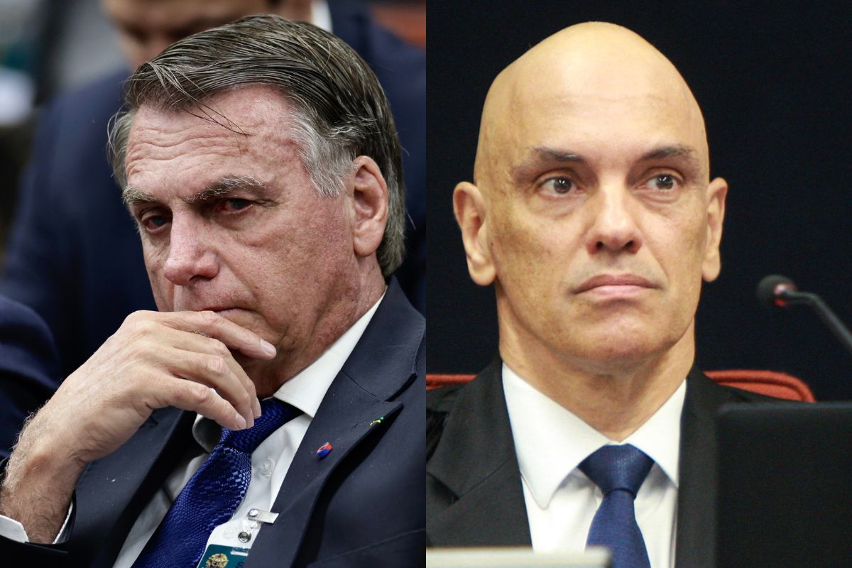 Em decisão contra Bolsonaro, Moraes determina uso de tornozeleira e proíbe redes sociais – Foto: Divulgação/STF/ND