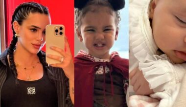 Bruna Biancardi explode o fofurômetro com fotos inéditas de Mavie e Mel