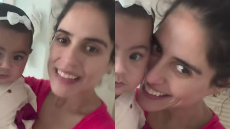 Camilla Camargo encanta ao mostrar visita da irmã caçula, Clara