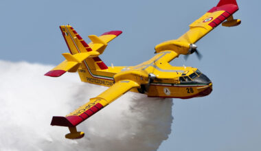 Incêndios: Empresa já substituiu os dois aviões Canadair avariados