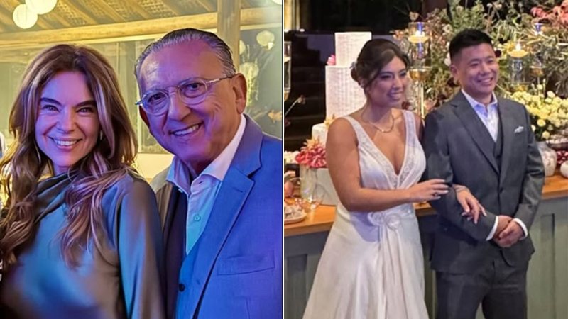 Neta de Galvão Bueno se casa em cerimônia luxuosa