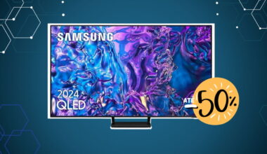 Cinema em casa: Samsung TV QLED de 55" está a preço de saldo na Amazon!