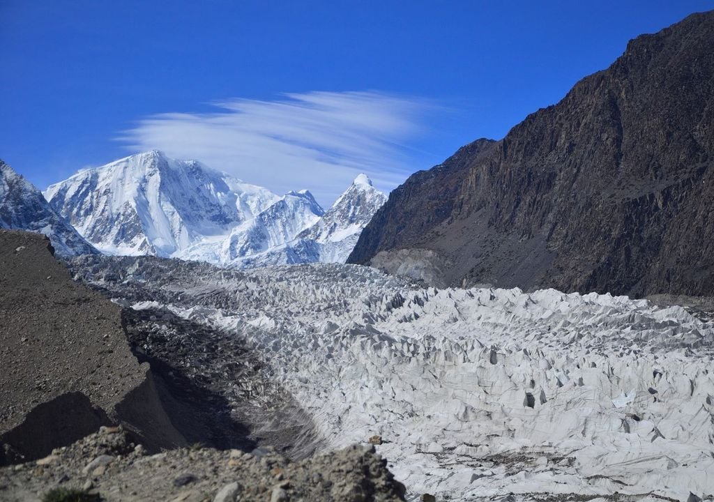 Colapso de um glaciar no Paquistão