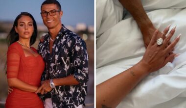 Cristiano Ronaldo pede Georgina Rodriguez em casamento