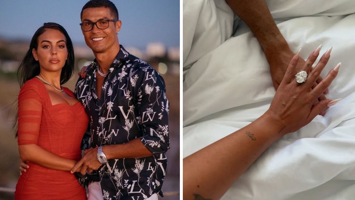 Cristiano Ronaldo pede Georgina Rodriguez em casamento