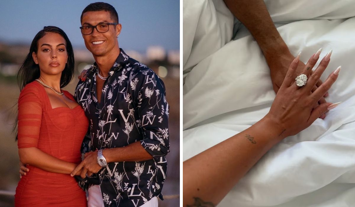 Cristiano Ronaldo pede Georgina Rodriguez em casamento