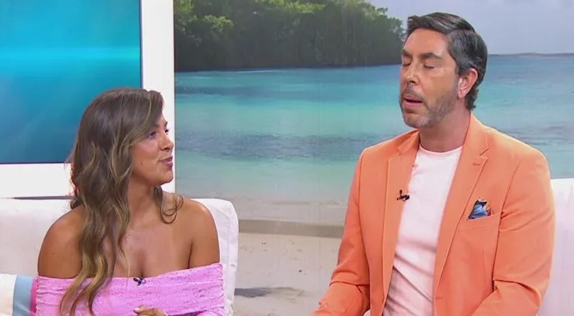 Daniela Santos e Adriano Silva Martins desentendem-se no “Big Brother Verão”