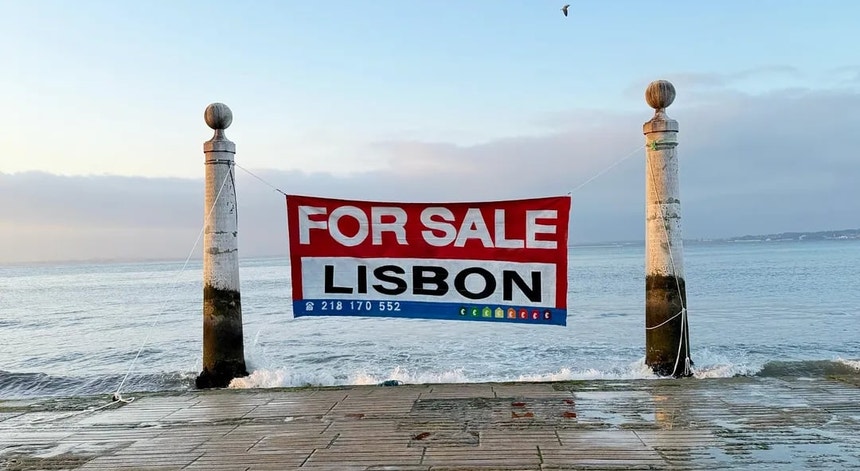 "Excelente oportunidade". Lisboa à venda pela mão de Bordalo II