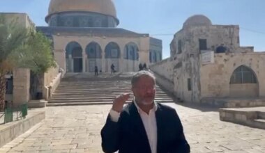 Ministro da extrema-direita israelita quebra acordo com oração junto à mesquita de Al-Aqsa