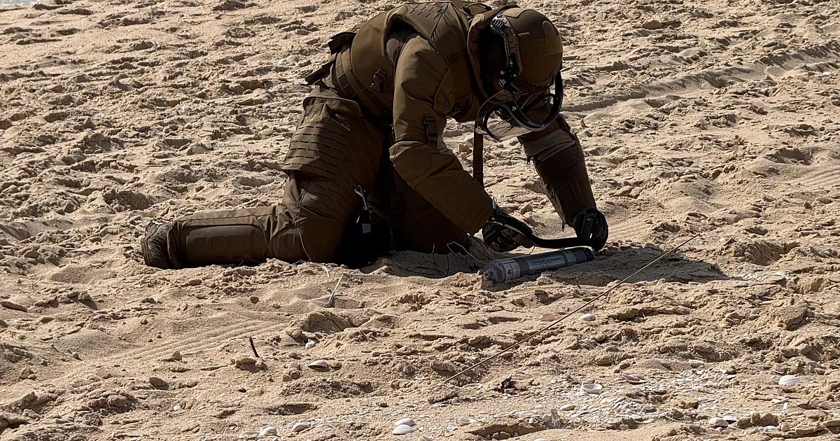 Engenho Explosivo Neutralizado na Praia da Comporta