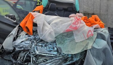 Condutor salvo a tempo após despiste de automóvel seguido de incêndio em Oeiras