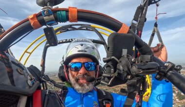Campeão nacional de parapente morre num treino no Campeonato do Mundo. Eduardo Lagoa tinha 57 anos