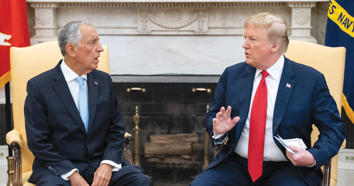 Diplomatas admitem reação dos EUA a “insulto” de Marcelo a Trump - Diário de Notícias