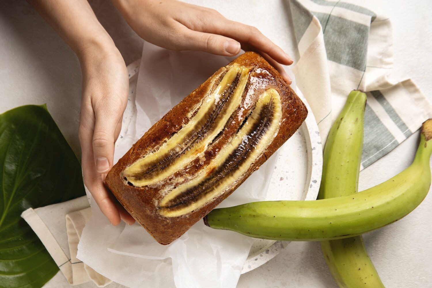 O bolo de banana é o equivalente masculino de oferecer flores