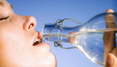 Não beber água suficiente provoca inundação de hormonas de stress