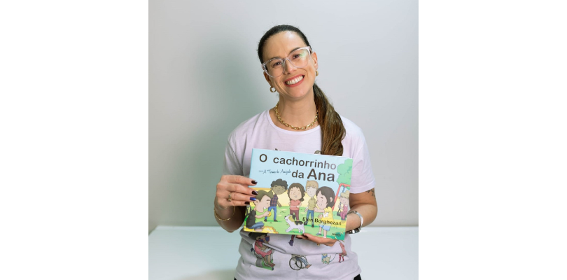 Elen Borghezan lança novo livro infantil “O cachorrinho da Ana” – Drops do Cotidiano