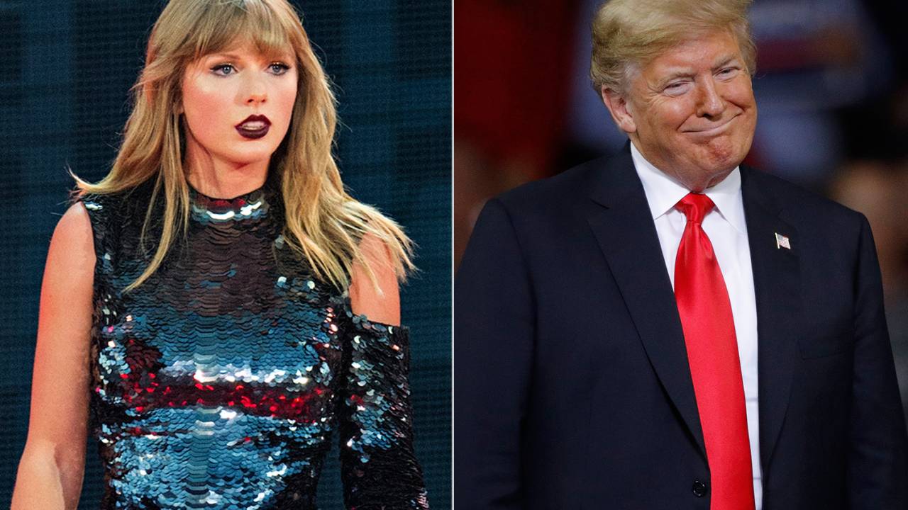 Taylor Swift e Donald Trump