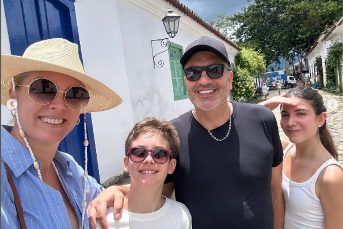 Ana Hickmann homenageia noivo Edu Guedes no Dia dos Pais