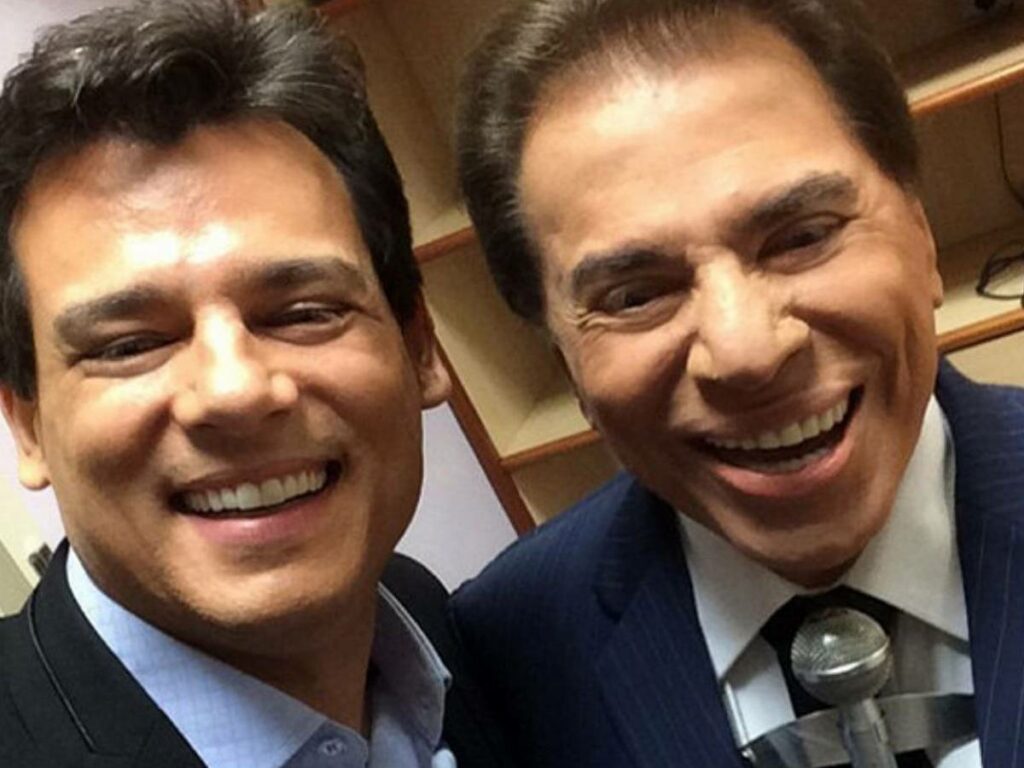 Celso Portiolli faz homenagem para Silvio Santos no 1º ano de sua
