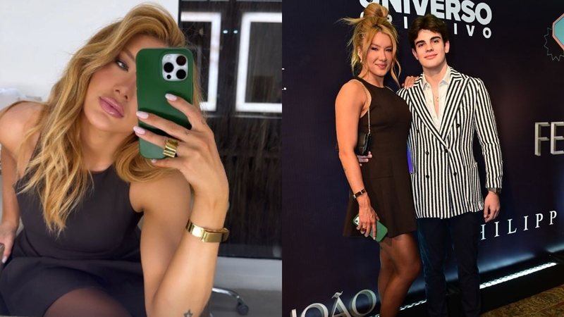 Ex-bailarina do Faustão afirma ter sido humilhada após foto ao lado do caçula do apresentador