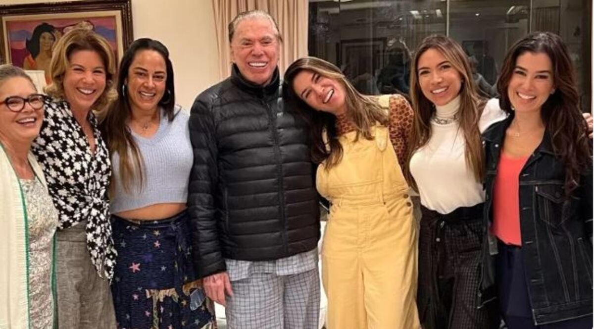 Homenagem de filhas de Silvio Santos um ano após sua morte