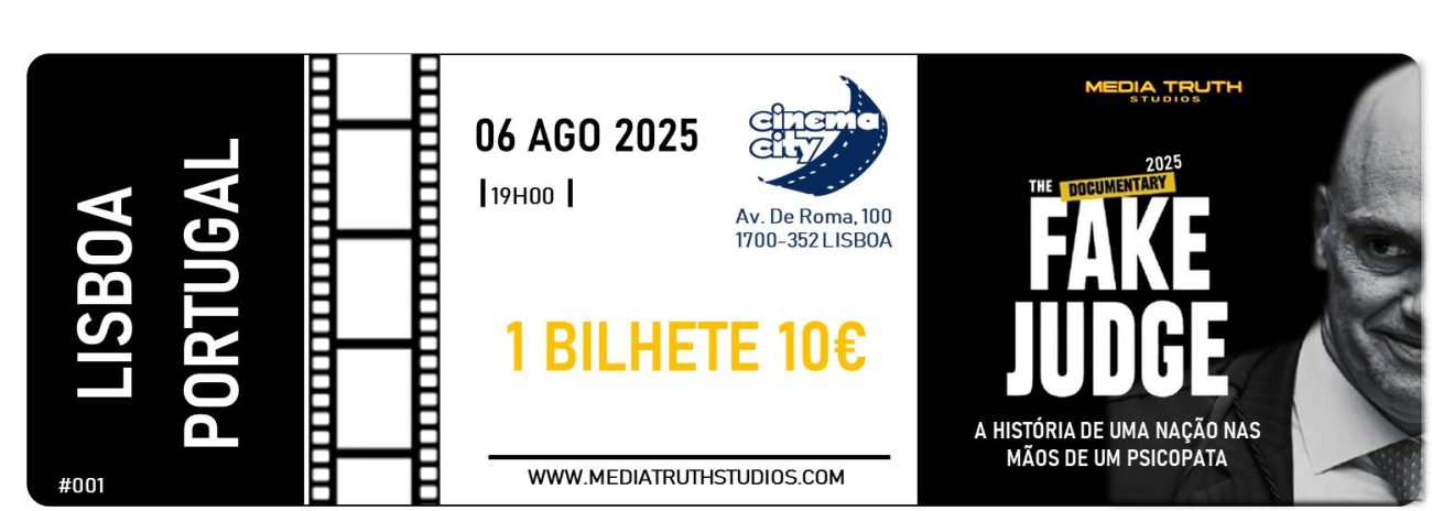Juiz Fake: documentário de jornalista português aponta excessos do judiciário e de Alexandre de Moraes