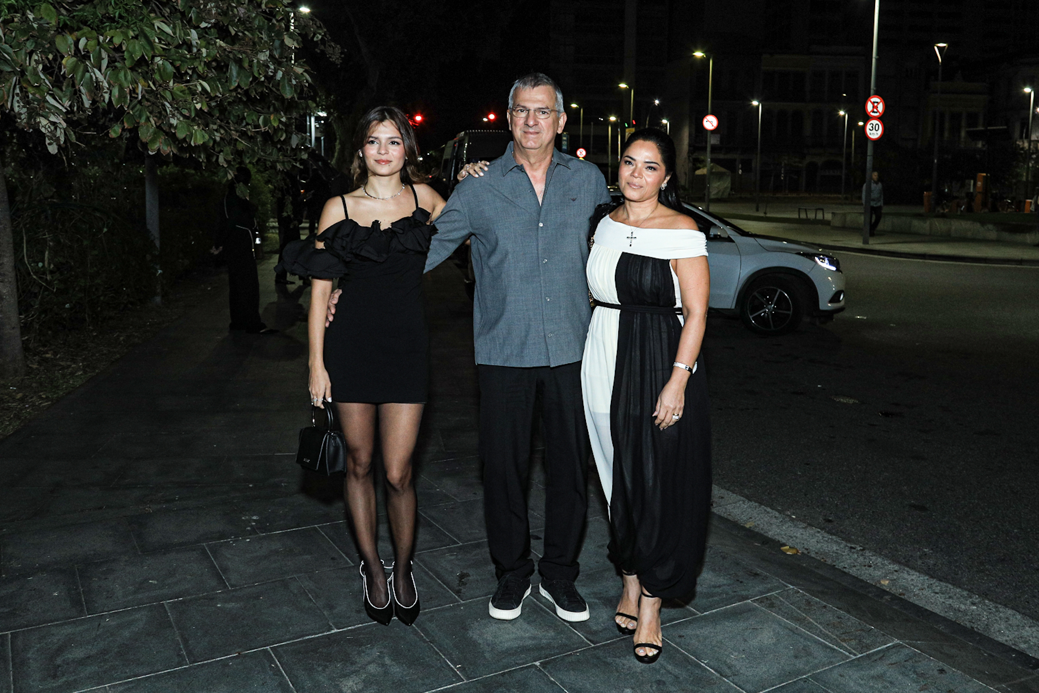 Luana, Telmo e Neide Maia - Foto: Victor Chapetta/Brazil News