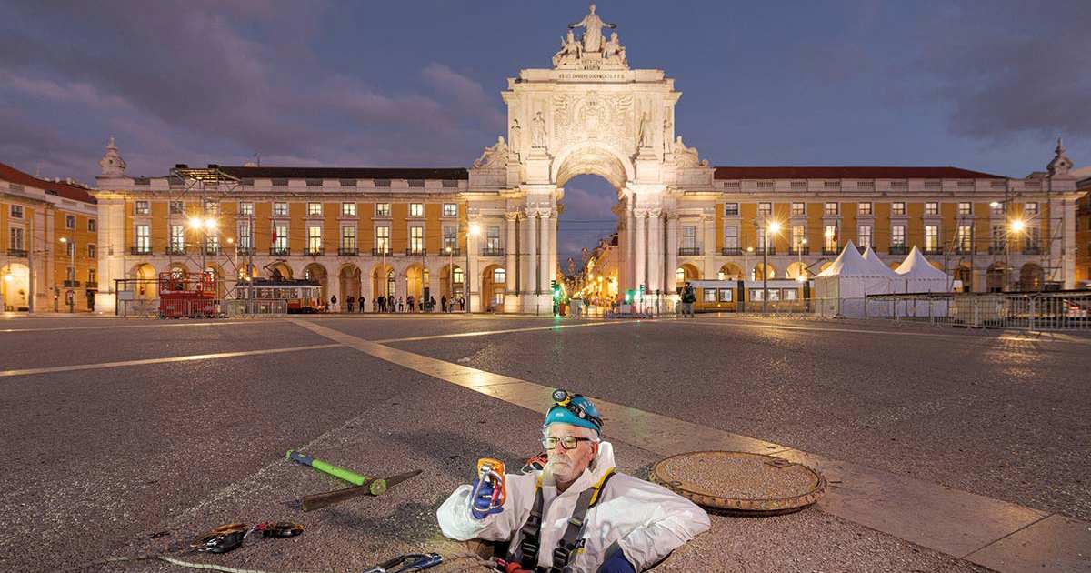 No subsolo de Lisboa