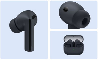 Galaxy Buds3 FE. Imagem: Samsung/Reprodução