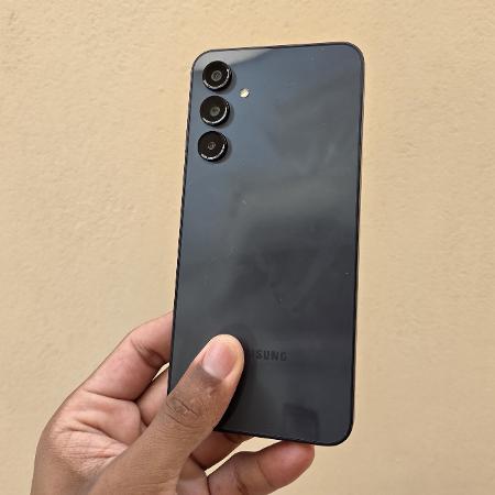 Galaxy A16 da Samsung possui três câmeras traseiras