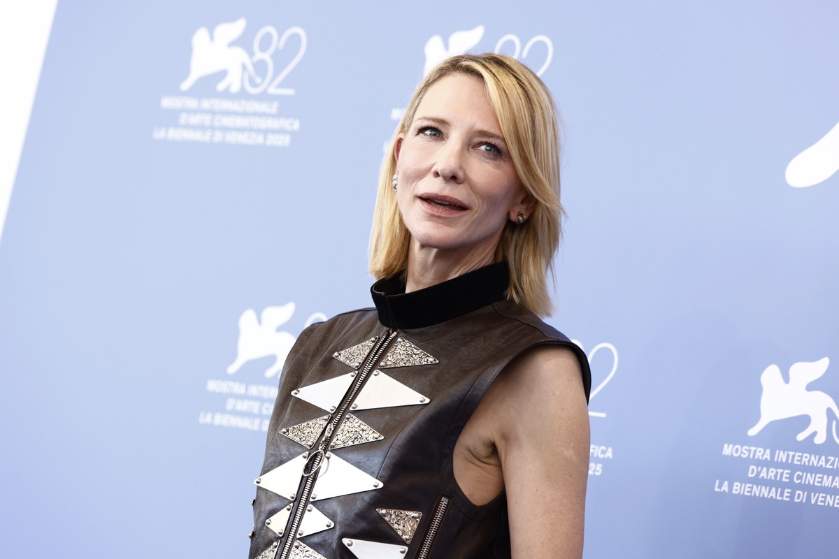 Cate Blanchett lança filme com Adam Driver no Festival de Veneza - Globo
