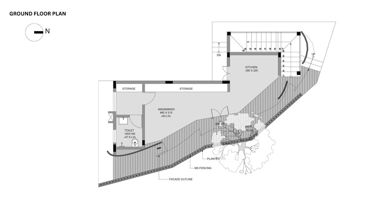 Centro de Cuidado Infantil Anganwadi / Fahed+Architects - Imagem 15 de 21