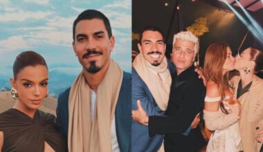 Giovanna Lancellotti mostra momentos em renovação de votos de Giovanna Ewbank e Bruno Gagliasso