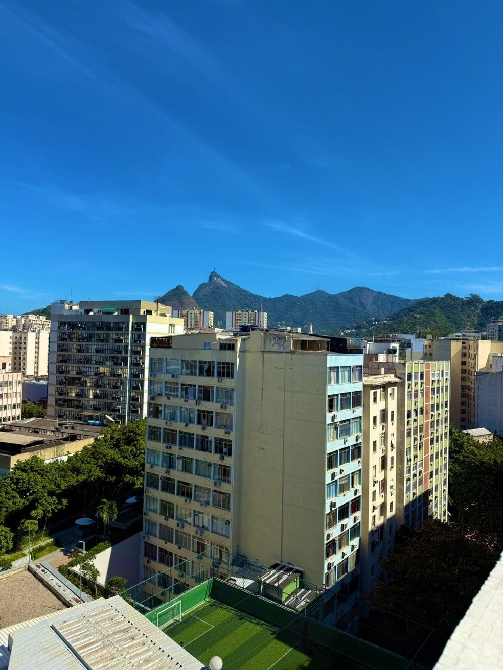 Vista da casa de Gominho — Foto: Reprodução