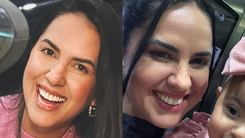 Filha de Graciele Lacerda esbanja fofura ao surgir com look estiloso