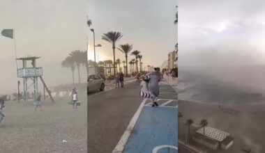 'Explosão de calor': fenômeno raro surpreende turistas em praias da Espanha | Clima